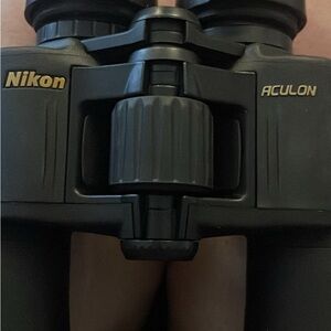 Nikon Aculon Black and Gold Binoculars